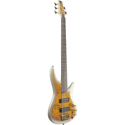 Ibanez SR405EPBDXMGU Mars Gold Metallic Burst - 5-String Electric Bass image 3