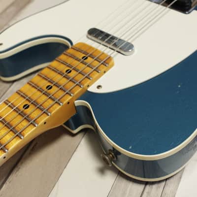 Fender Custom Shop LTD Twisted Telecaster Custom Journeyman Relic Aged Ocean Turquoise image 8