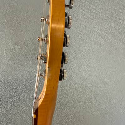 Fender American Select Carved Top Koa Telecaster 2012 - Sienna Edge Burst image 7
