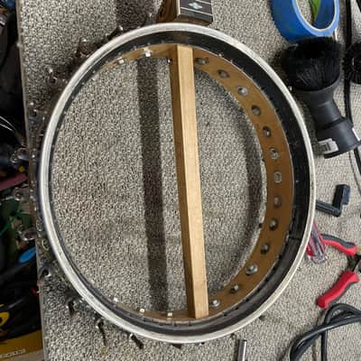 Vintage Bacon Blue Ribbon Tenor Banjo Project image 9