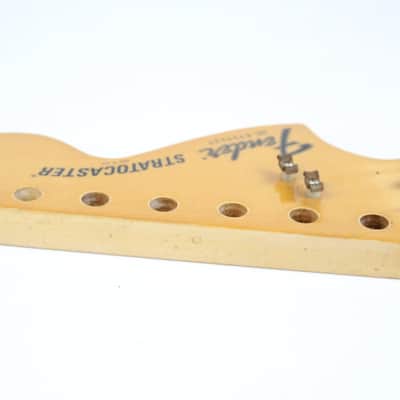 1979 Vintage Fender Stratocaster Maple 3-Bolt NECK ~Player Grade~ Checking USA Strat 1970s image 20