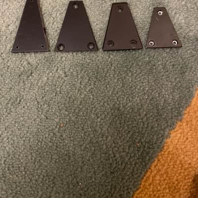 Unknown Truss rod covers 4 pieces Black image 7