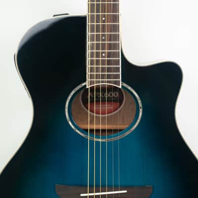 Yamaha APX 600 Oriental Blue Burst image 3