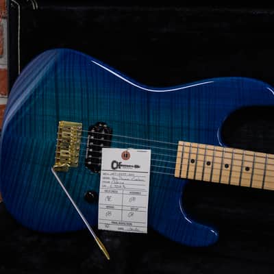 Charvel USA Custom Shop San Dimas Custom Flame Maple Top Chlorine Burst 2006 w/OHSC image 11