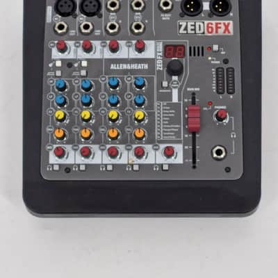 Allen & Heath ZED-6FX Compact 6-Input Mixer - Used image 2