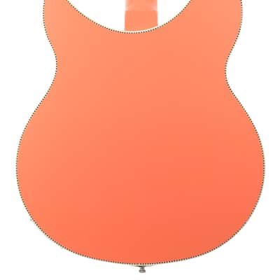 New Rickenbacker TRG Limited Edition 360/12 12-String Coralglo w/Checkerboard Top and Back Binding #2539758 image 4