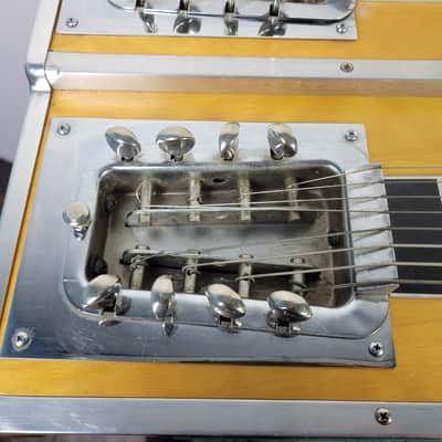 1957 Rickenbacker 518 8/8/8 Triple Neck Console Steel Guitar - Natural With OHSC image 10