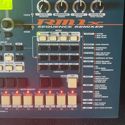 Yamaha RM1x Sequence Remixer 2000s - Blue image 8
