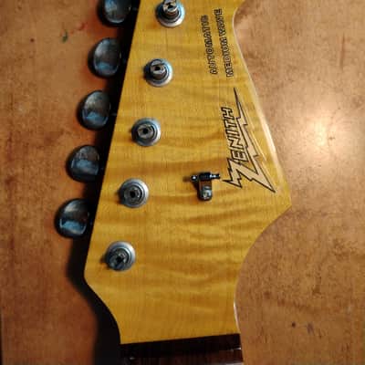 Warmoth Fender Stratocaster Neck 2010's - Nitrocellulose Lacquer Vintage Tint image 2