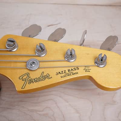 Fender JB-62 Jazz Bass Reissue MIJ 2007 Sunburst Made in Japan w/ Bag image 4
