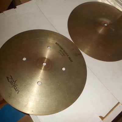 14 Zildjian QuickBeat HiHat Cymbals Super Clean ! image 1