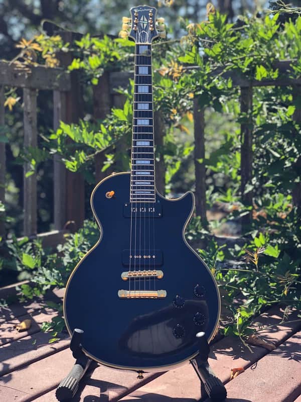 Epiphone Epiphone Inspired by 1955 Les Paul Custom 2000s - black image 1