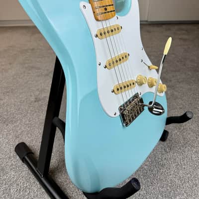 Fender Vintera '50s Stratocaster Modified - Daphne Blue image 4