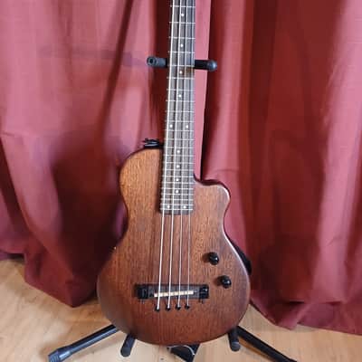 Gold Tone ME-Bass Micro Electric Bass – 23" Scale Short Scale – Mahogany – With Gig Bag – Excellent Condition – UK image 10