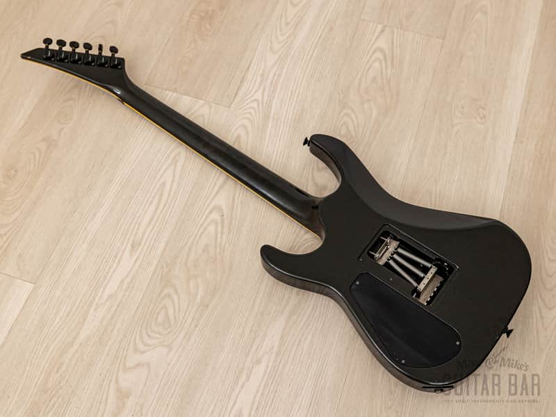 1990s Grover Jackson Soloist Custom HH Metallic Black, Japan | Reverb