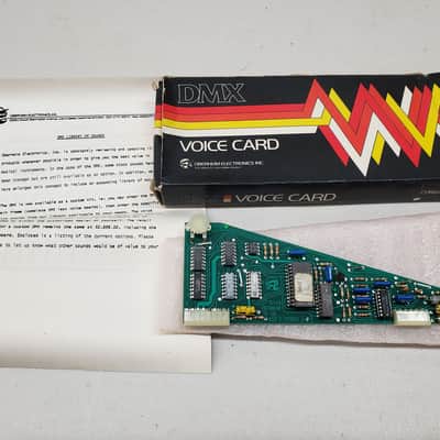 Oberheim DMX Voice Card w/Original Box #3 – Shaker / Claps