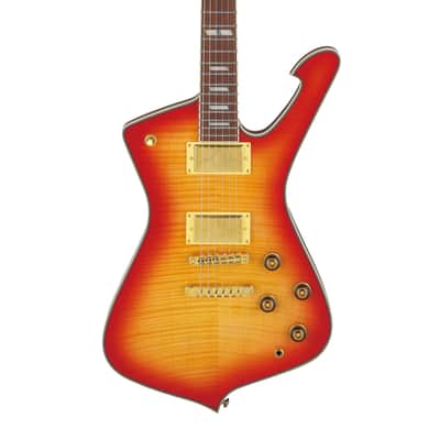 Ibanez Iceman IC420FM-CRS Cherry Sunburst - Electric Guitar image 3
