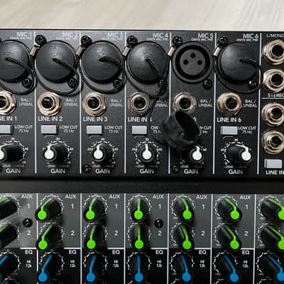 MINT Mackie 1402VLZ4 14-Channel Mic / Line Mixer w/ GATOR Case + Neutrik XLR Dust Covers image 5