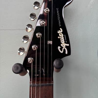 Used Squier Paranormal Strat-O-Sonic-beige image 4