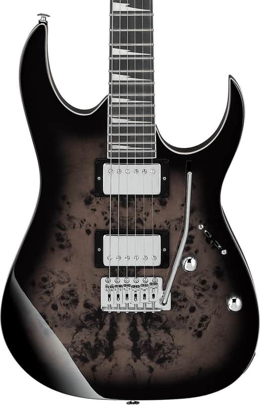Ibanez GIO GRG220PA1 Electric Guitar - Brown Black Burst image 1