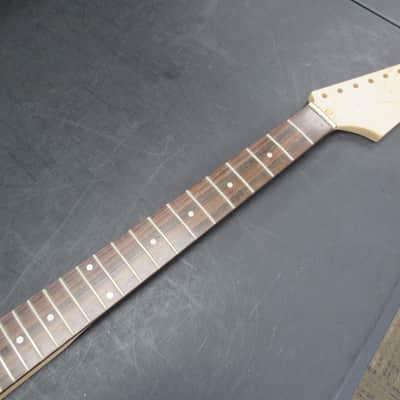 Unbranded Paddle Style 21 Fret, Right Hand, Rock Maple / Rosewood Electric Guitar Neck image 1