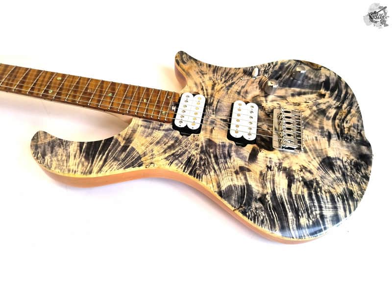 (made in Ukraine) Lobanov Guitars LW Feather '2025 Burled Grey w/GigBag image 1
