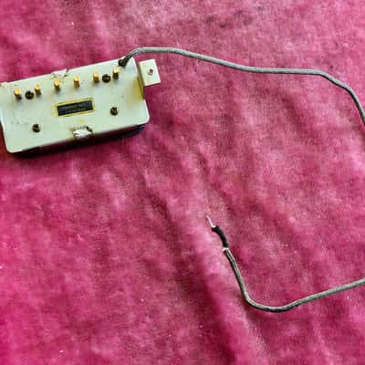 Vintage 1960 Gibson Double Black Patent Number PAF 8.04k Pickup Les Paul Standard Burst Humbucker image 3