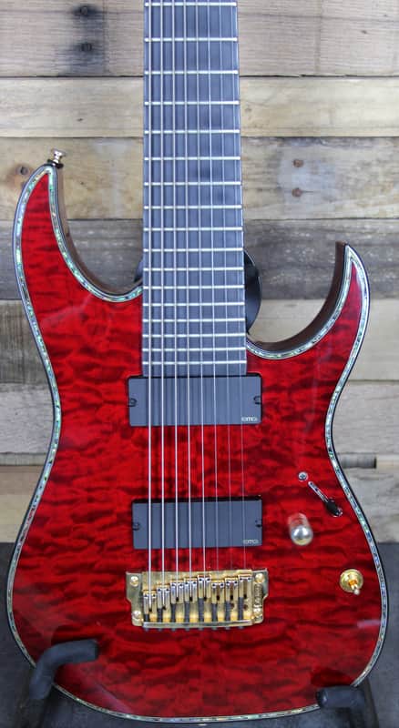 Ibanez Iron Label RGIX28 FEQMBGW 8-String Electric Guitar | Reverb