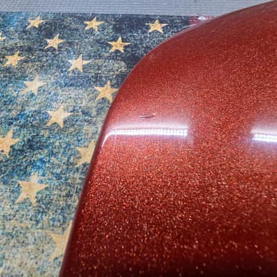 Unknown STRAT STYLE BODY - BURNT ORANGE METALLIC image 7