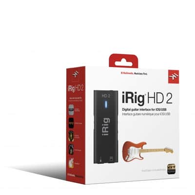 IK Multimedia iRig HD 2 Mobile USB Guitar Interface 2010s - Black image 9