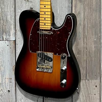Excellent 2024 Fender American Professional II Telecaster 3 Tone Sunburst With American Professional II Thinline Neck, Support Brick & Mortar Music Shops, Pro Setup & Ships Fast ! image 2