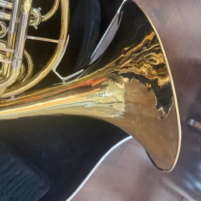 C. G. Conn 6D Double French horn. Made in USA image 9