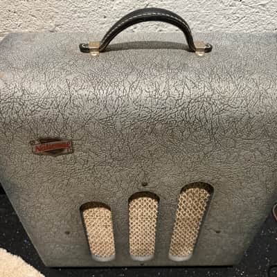 Valco National 1260 (1948) - Blue/Silver Tolex image 2