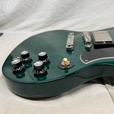 Gibson SG6100TLNH1 SG Standard '61 1961 Reissue Guitar with Case 2024 - Translucent Teal image 17