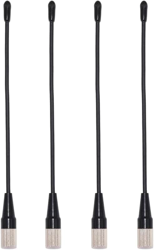 4 PCS Replacement Whip SMA Antenna for Shure ULXD1 QLXD1 UR1 UR1M UR5 P9R P9RA P10R AD1 ADX1 Wireless Bodypack Transmitter Receiver,518 to 698 MHz image 1