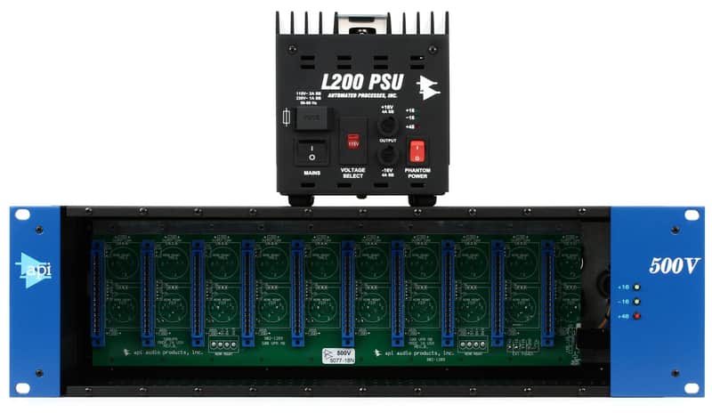API 500V 10-slot 500 Series Lunchbox image 1