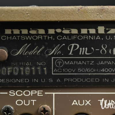 Marantz PM-8(F) Console Stereo Integrated Amplifier in Very Good Condition image 19