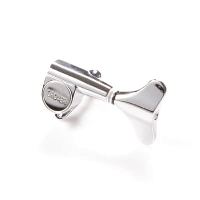 Grover 144C Mini Bass Guitar Tuners, 2x2 set - Chrome image 4