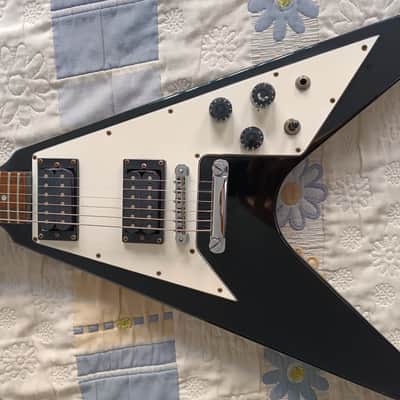 ESP Flying V 1979 - Black - RARE!! image 9