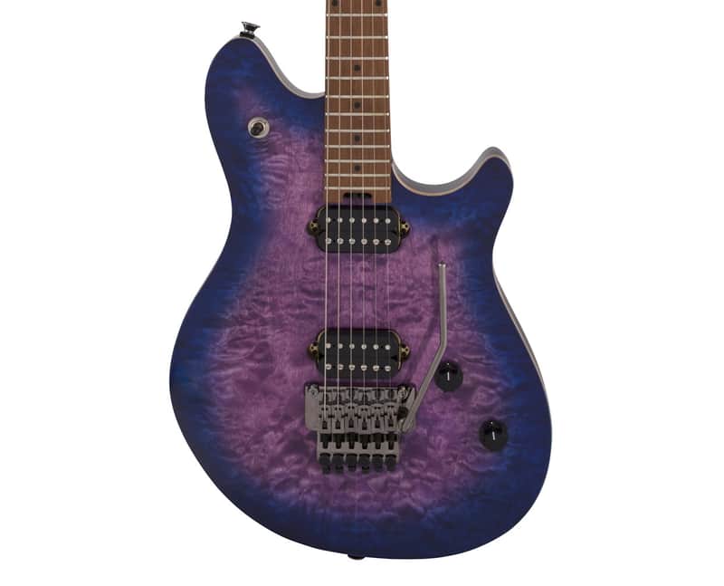 Used EVH Wolfgang WG Standard QM - Northern Lights w/ Baked Maple FB image 1