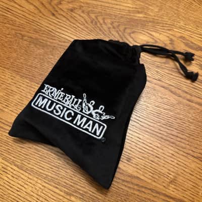 Genuine Ernie Ball Music Man Black Velvet Accessory Bag Pouch Satchell image 4