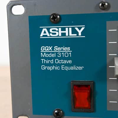 Ashly GQX-3101 31-Band 1/3 Octave Graphic Equalizer CG0146F image 5