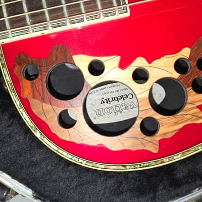 Ovation Celebrity Limited Edition Model CP 2001 Electric Acoustic Guitar 2006 - Red Flame image 20