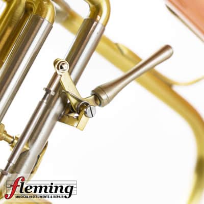 Schilke 1041FLC-L Professional Flugelhorn - Brushed Lacquer with Copper Bell image 16
