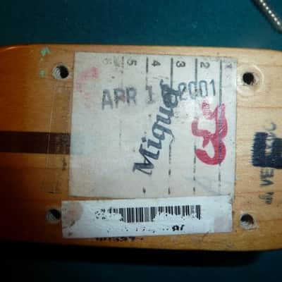 Fender 57 Stratocaster AVRI 2001 Genuine Replacement Neck image 4