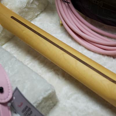 Fender Made in Japan Junior Collection Stratocaster Satin Shell Pink image 9