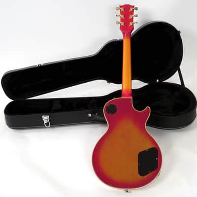 1977 Gibson Les Paul Custom Left Handed Vintage Players Condition - Cherry Sunburst Finish & Ebony Fingerboard - Lefty! image 3
