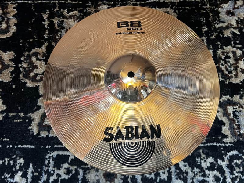 Sabian 14" B8 Pro Rock Hi-Hat (Top Only) image 1