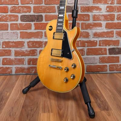 Gibson Les Paul Custom Plain Maple Top Natural 1976 w/OHSC image 5