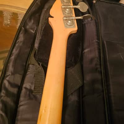 1978 Ibanez 2609B Professional Black Eagle Double Cutaway 4-String Bass with Maple Fretboard - Black image 23